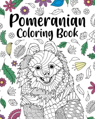 Pomeranian Omalovánky - Pomeranian Coloring Book
