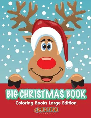 Velká vánoční kniha Omalovánky velké vydání - Big Christmas Book Coloring Books Large Edition