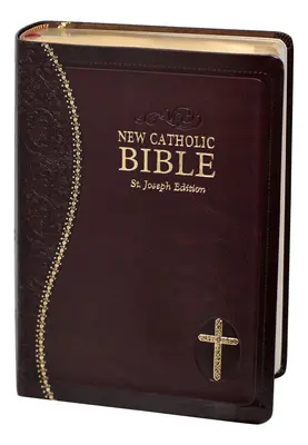 Nová katolická Bible Medium Print Dura Lux (burgundská) - New Catholic Bible Medium Print Dura Lux (Burgundy)