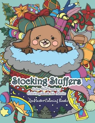 Stocking Stuffers Color By Numbers Omalovánky pro dospělé: Omalovánky pro dospělé plné roztomilých zvířátek s Chrisem: Omalovánky pro dospělé s Chrisem - Stocking Stuffers Color By Numbers Coloring Book for Adults: An Adult Color By Numbers Coloring Book of Stockings full of Cute Baby Animals With Chris