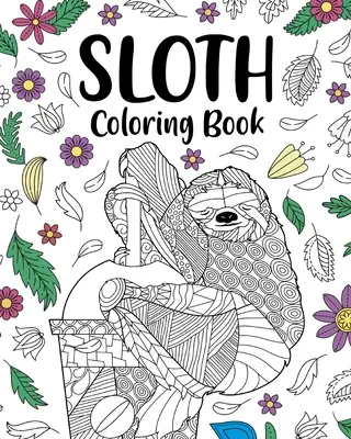 Omalovánky lenochoda - Sloth Coloring Book