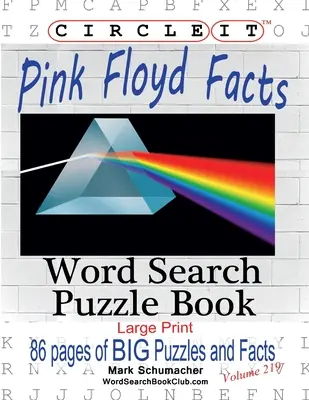Zakroužkujte to, Fakta o Pink Floyd, Hledání slov, Puzzle Book - Circle It, Pink Floyd Facts, Word Search, Puzzle Book