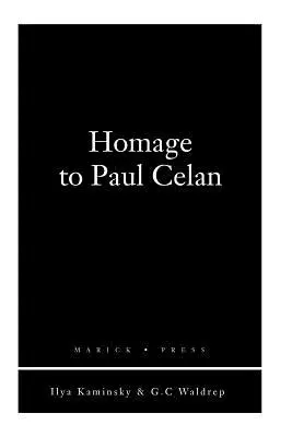 Pocta Paulu Celanovi - Homage to Paul Celan