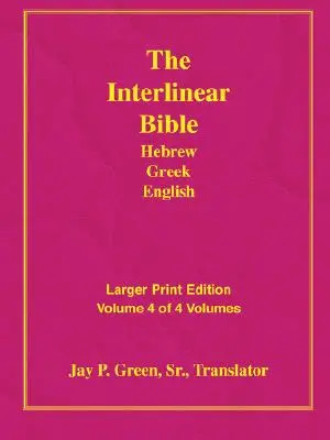 Bible se zvětšeným výtiskem-Il-svazek 4 - Larger Print Bible-Il-Volume 4