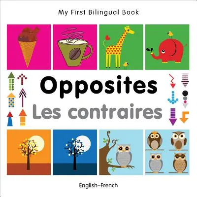 Moje první dvojjazyčná knížka-Opposites (anglicko-francouzsky) - My First Bilingual Book-Opposites (English-French)