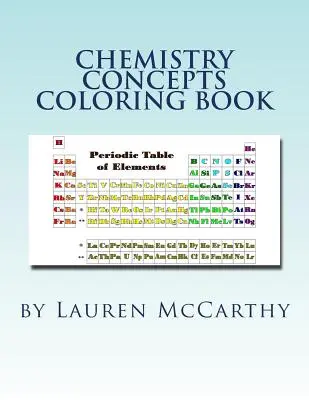 Omalovánky s chemickými pojmy - Chemistry Concepts Coloring Book