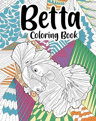 Betta omalovánky - Betta Coloring Book