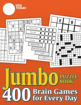 USA Today Jumbo Puzzle Book, 8: 400 mozkových her na každý den - USA Today Jumbo Puzzle Book, 8: 400 Brain Games for Every Day