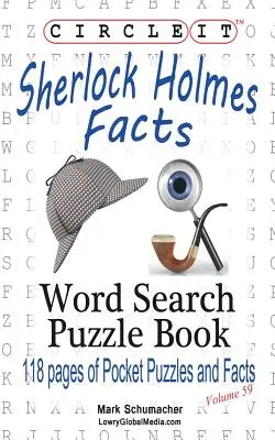 Zakroužkujte, Fakta o Sherlocku Holmesovi, Hledání slov, Puzzle Book - Circle It, Sherlock Holmes Facts, Word Search, Puzzle Book