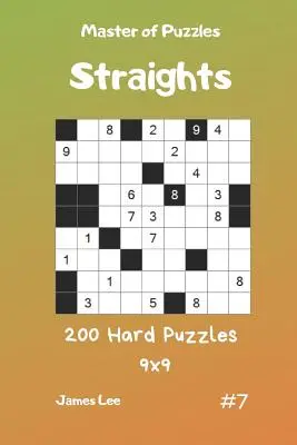 Master of Puzzles Straights - 200 těžkých hádanek 9x9 díl 7 - Master of Puzzles Straights - 200 Hard Puzzles 9x9 Vol.7