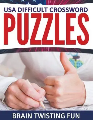 USA Obtížné křížovky: Zábava pro mozkové závity - USA Difficult Crossword Puzzles: Brain Twisting Fun