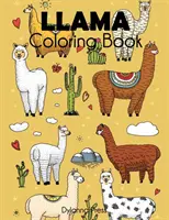 Omalovánky lamy - Llama Coloring Book