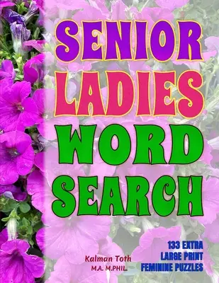 Hledání slov pro seniory - Senior Ladies Word Search