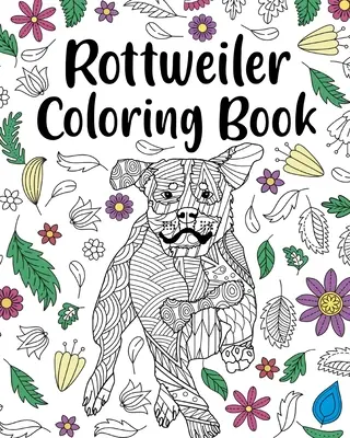 Omalovánky rotvajlera - Rottweiler Coloring Book