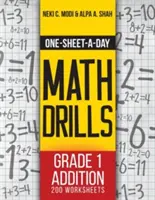 One-Sheet-A-Day Math Drills: Sčítání pro 1. třídu - 200 pracovních listů (1. kniha z 24) - One-Sheet-A-Day Math Drills: Grade 1 Addition - 200 Worksheets (Book 1 of 24)