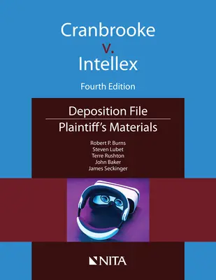 Cranbrooke V. Intellex: Materiály žalobce - Cranbrooke V. Intellex: Plaintiff's Materials