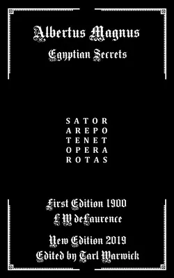 Albertus Magnus: Magnus Magnus: egyptská tajemství - Albertus Magnus: Egyptian Secrets