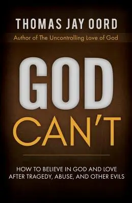 Bůh nemůže: Jak věřit v Boha a lásku po tragédii, zneužívání a jiných zlech - God Can't: How to Believe in God and Love after Tragedy, Abuse, and Other Evils