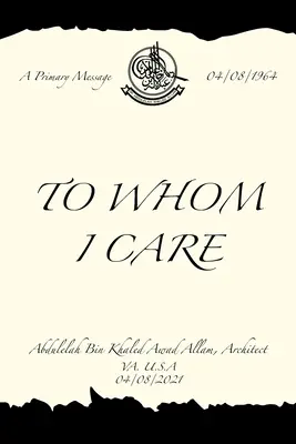 Komu na tom záleží - To Whom I Care