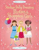 Samolepka Dolly Oblékání Párty a nakupování - Sticker Dolly Dressing Parties & Shopping