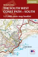 Mapová brožura South West Coast Path - svazek 2: St Ives až Plymouth - mapování trasy 1:25 000 OS - South West Coast Path Map Booklet - Vol 2: St Ives to Plymouth - 1:25,000 OS Route Mapping