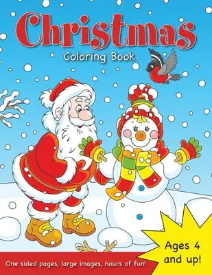 Vánoční omalovánky pro děti ve věku 4-8 let! - Christmas Coloring Book for Kids Ages 4-8!