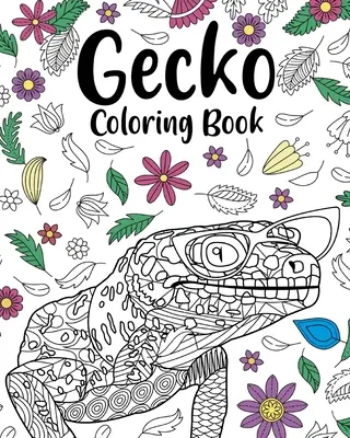 Gekon omalovánky - Gecko Coloring Book