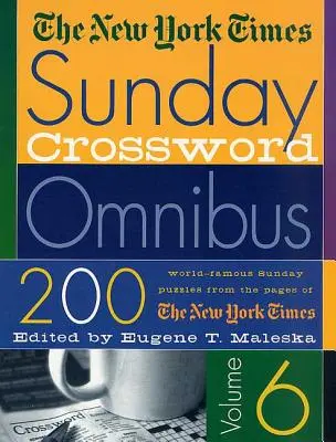 The New York Times Sunday Crossword Omnibus (Nedělní křížovky New York Times) - The New York Times Sunday Crossword Omnibus