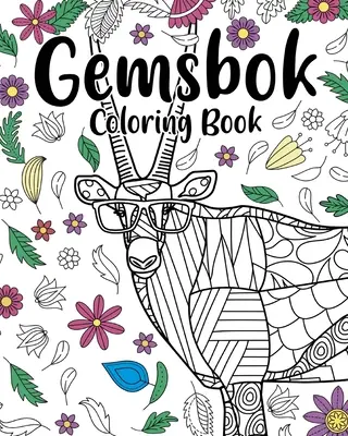 Gemsbok Omalovánky - Gemsbok Coloring Book