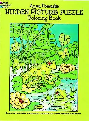 Omalovánky se skrytými obrázky - Hidden Picture Puzzle Coloring Book