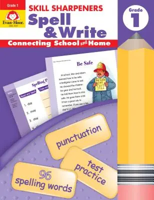 Dovednostní ostřiče Hláskuj a piš 1. třída - Skill Sharpeners Spell & Write Grade 1