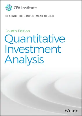 Kvantitativní investiční analýza - Quantitative Investment Analysis