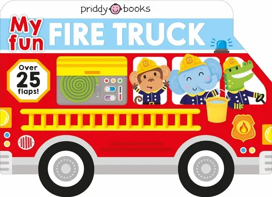 Moje zábavná knížka s klopami: Moje zábavné hasičské auto - My Fun Flap Book: My Fun Fire Truck