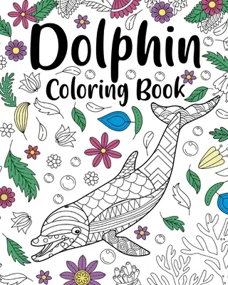 Omalovánky delfínů - Dolphin Coloring Book