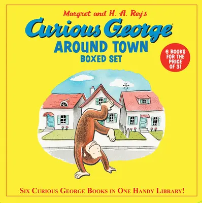 Zvědavý George v okolí města (box šesti knih) - Curious George Around Town Boxed Set (Box of Six Books)