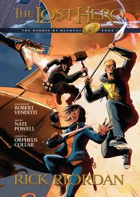 Hrdinové Olympu, kniha první Ztracený hrdina: grafický román (Hrdinové Olympu, kniha první) - Heroes of Olympus, Book One the Lost Hero: The Graphic Novel (Heroes of Olympus, Book One)