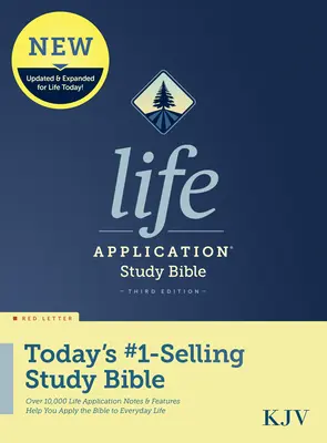KJV Life Application Study Bible, třetí vydání (červené písmo, pevná vazba) - KJV Life Application Study Bible, Third Edition (Red Letter, Hardcover)