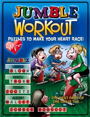 Jumble Workout: Hádanky, při kterých se vám rozbuší srdce! - Jumble Workout: Puzzles to Make Your Heart Race!