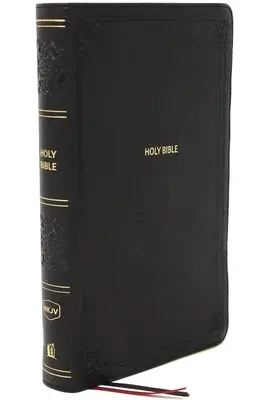 Nkjv, Referenční bible, osobní velikost, velký tisk, kožená měkká, černá, vydání s červenými písmeny, pohodlný tisk: Bible svatá, Nová verze krále Jakuba - Nkjv, Reference Bible, Personal Size Large Print, Leathersoft, Black, Red Letter Edition, Comfort Print: Holy Bible, New King James Version