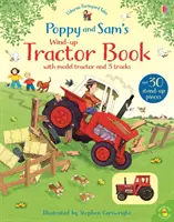 Poppy and Sam's Wind-Up Tractor Book (knížka o navíjecím traktoru) - Poppy and Sam's Wind-Up Tractor Book