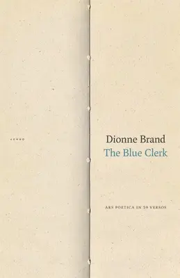 Modrý úředník: Ars Poetica v 59 verších - The Blue Clerk: Ars Poetica in 59 Versos