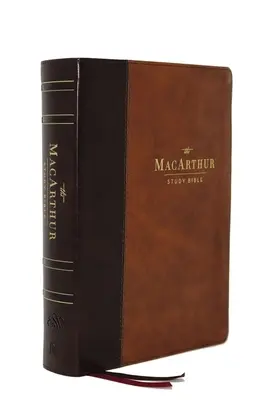 Esv, MacArthurova studijní bible, 2. vydání, kožená, hnědá, indexovaná palcem: Uvolňování Boží pravdy jeden verš po druhém - The Esv, MacArthur Study Bible, 2nd Edition, Leathersoft, Brown, Thumb Indexed: Unleashing God's Truth One Verse at a Time