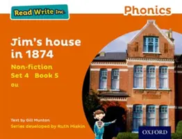 Read Write Inc. Phonics: Jim's House in 1874: Orange Set 4 Non-fiction 5 Jim's House in 1874 - Read Write Inc. Phonics: Orange Set 4 Non-fiction 5 Jim's House in 1874
