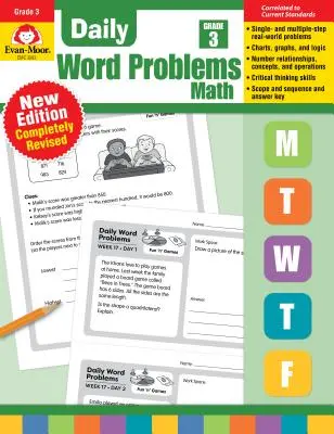 Denní slovní úlohy, 3. třída - Daily Word Problems, Grade 3