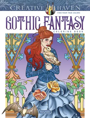 Creative Haven Gothic Fantasy Omalovánky - Creative Haven Gothic Fantasy Coloring Book