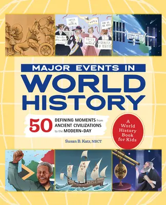 Hlavní události světových dějin: 50 rozhodujících okamžiků od starověkých civilizací po současnost - Major Events in World History: 50 Defining Moments from Ancient Civilizations to the Modern Day
