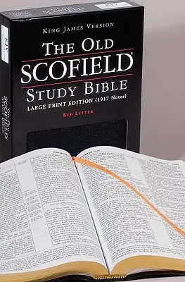 Stará Scofieldova studijní bible-KJV-Velký tisk - Old Scofield Study Bible-KJV-Large Print