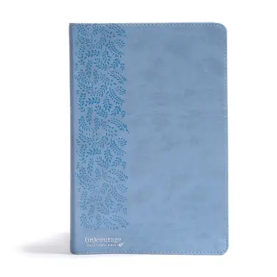 CSB (In)Courage Devotional Bible, Blue Leathertouch (Bible pro (ne)odvahu): Černé písmo, prostor pro poznámky, plány pro čtení, snadno čitelné písmo ((in)Courage) - CSB (In)Courage Devotional Bible, Blue Leathertouch: Black Letter, Notetaking Space, Reading Plans, Easy-To-Read Font ((in)Courage)