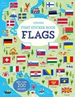 První samolepková knížka Vlajky - First Sticker Book Flags