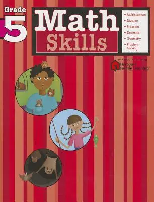 Matematické dovednosti: Grade 5 (Flash Kids Harcourt Family Learning) - Math Skills: Grade 5 (Flash Kids Harcourt Family Learning)